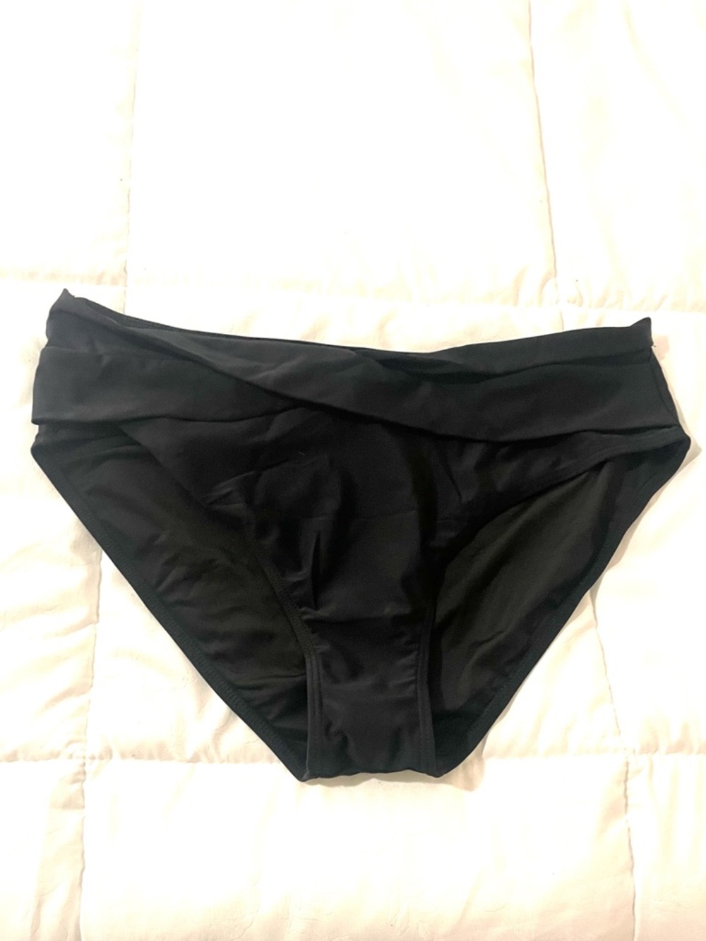 Tempt Me Twist Front Black Bikini Bottoms - Picture 4 of 8